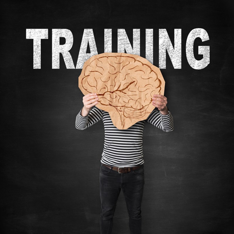 BRAIN TRAINING STOCK PHOTO