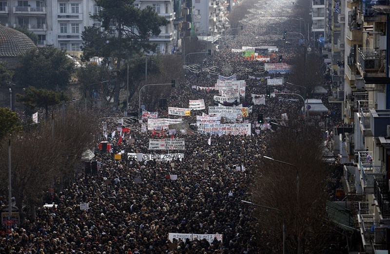 Συλλαλητήριο Τέμπη Θεσσαλονίκη