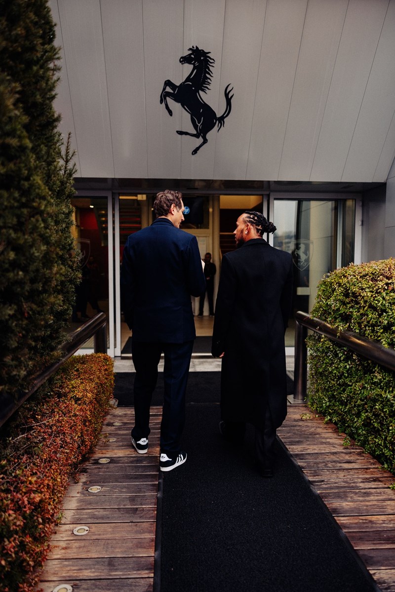 Lewis Hamilton ferrari maranello