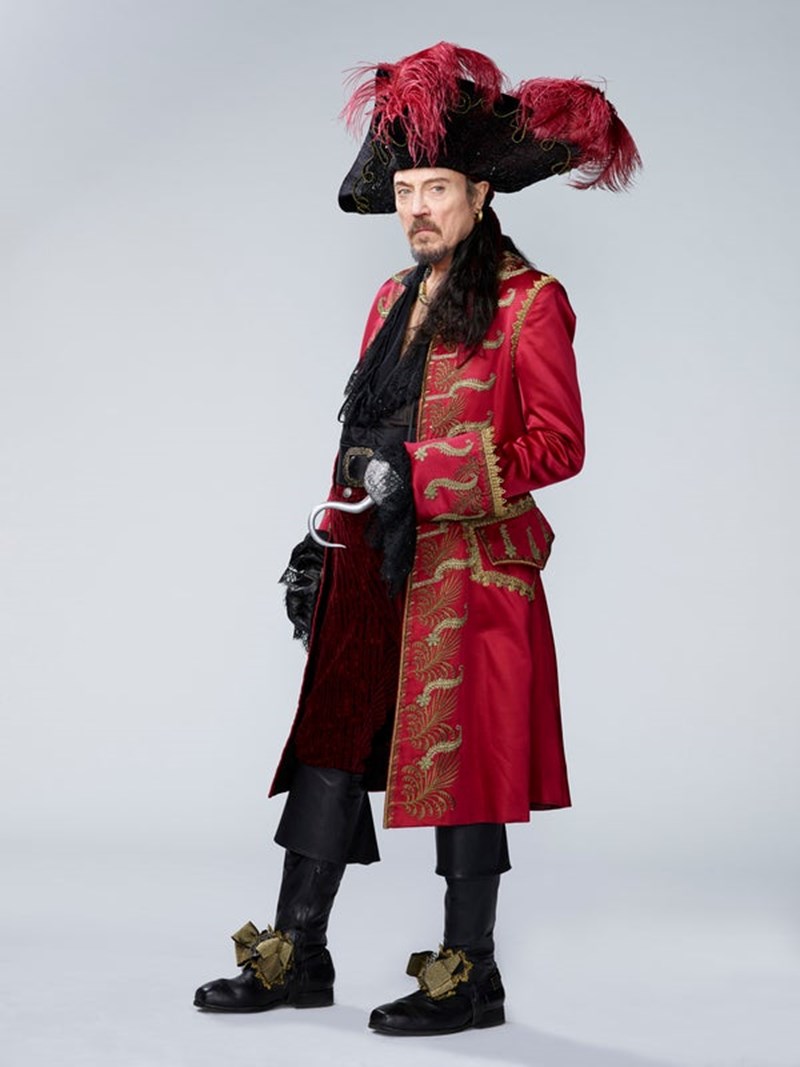 CHRISTOPHER WALKEN AS CAPTAIN HOOK