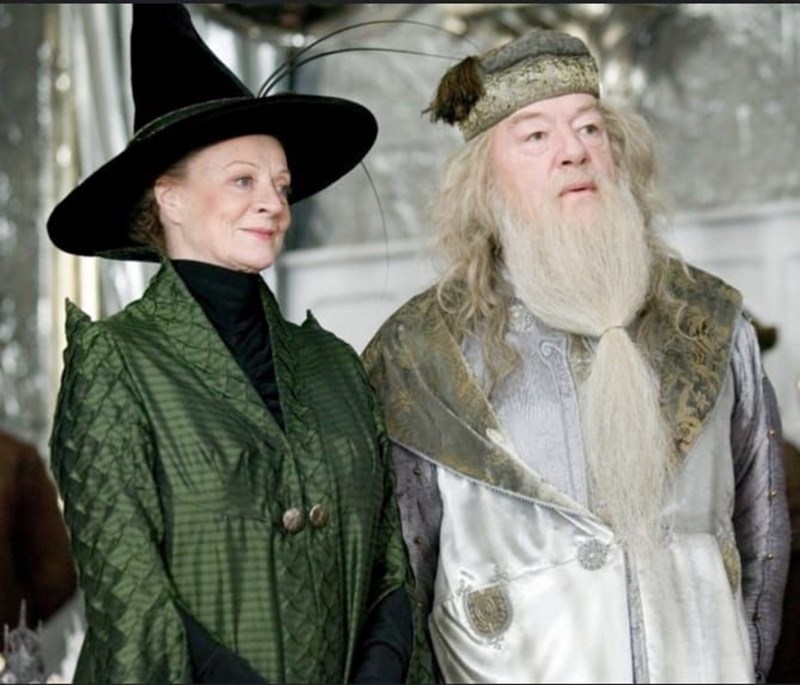 H Maggie Smith και ο Michael Gambon στο Harry Potter