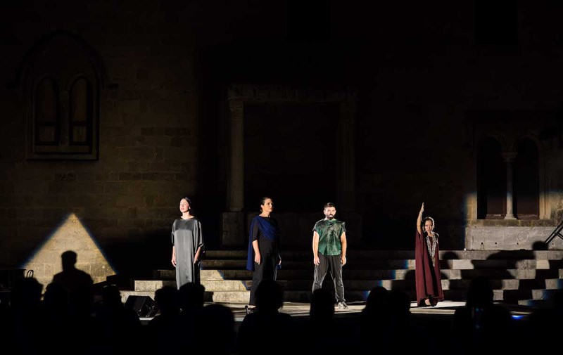 στιγμιότυπο από την παράσταση ιδομενέας