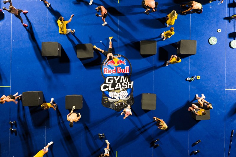 Φωτογραφία από τη διοργάνωση του Red Bull Gym Clash