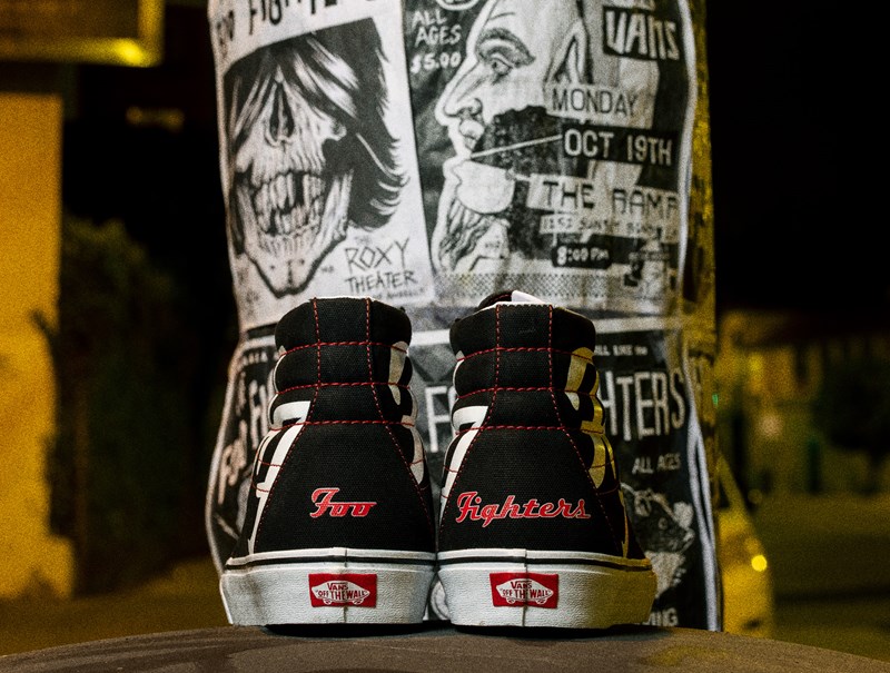 VANS FOO FIGHTERS ΠΑΠΟΥΤΣΙΑ 2