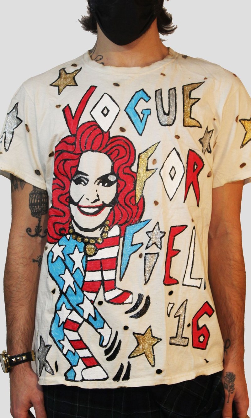 T-SHIRT WITH PATRICIA FIELD