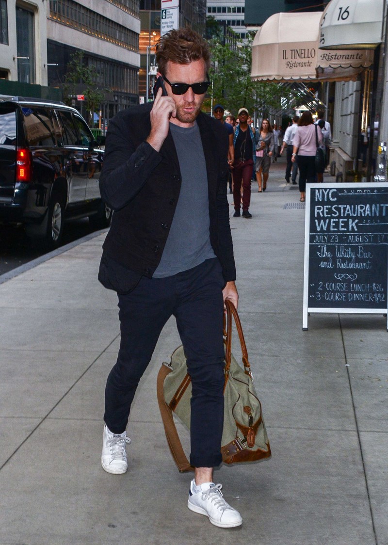 Γιούαν ΜακΓκρέγκορ λευκά sneakers