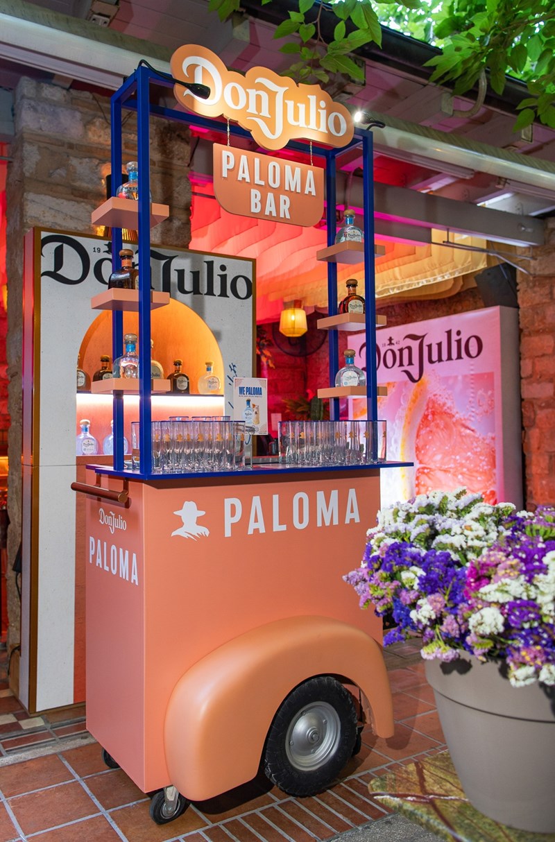 Το stand της Don Julio στο Balthazar