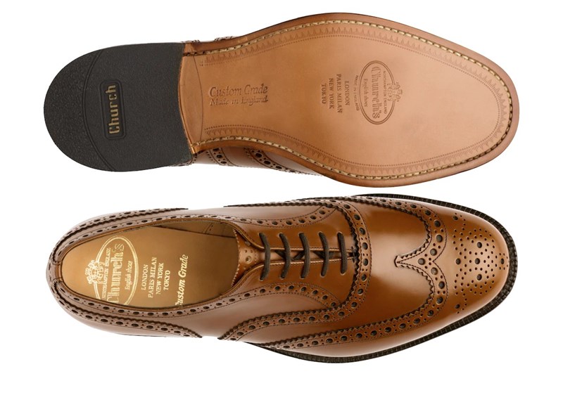 TAN BROGUES