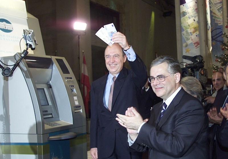 Κώστας Σημίτης ευρώ