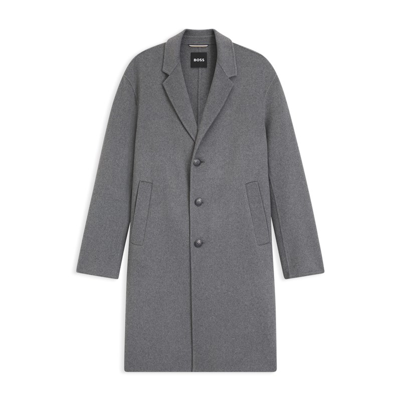 Μαλακό παλτό σε χαλαρή γραμμή από μείγμα μαλλιού