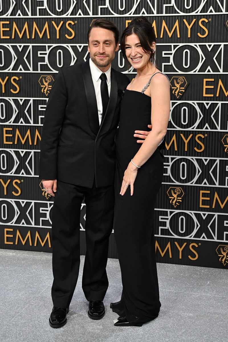 Kieran Culkin and Jazz Charton