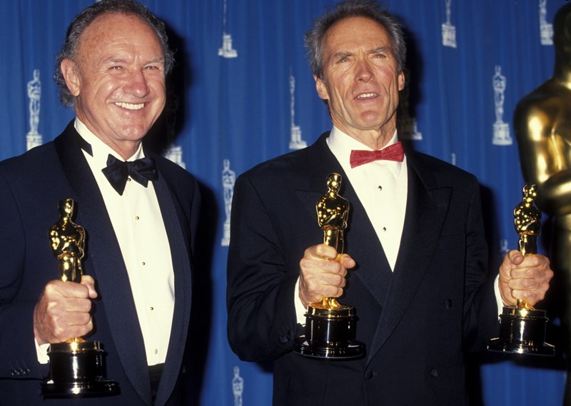 Gene Hackman και Clint Eastwood