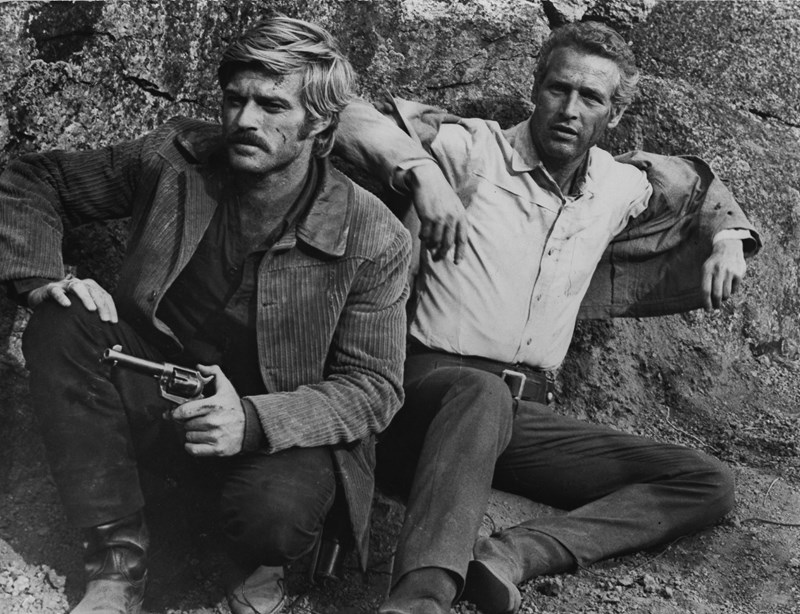 Ο Robert Redford με τον Paul Newman