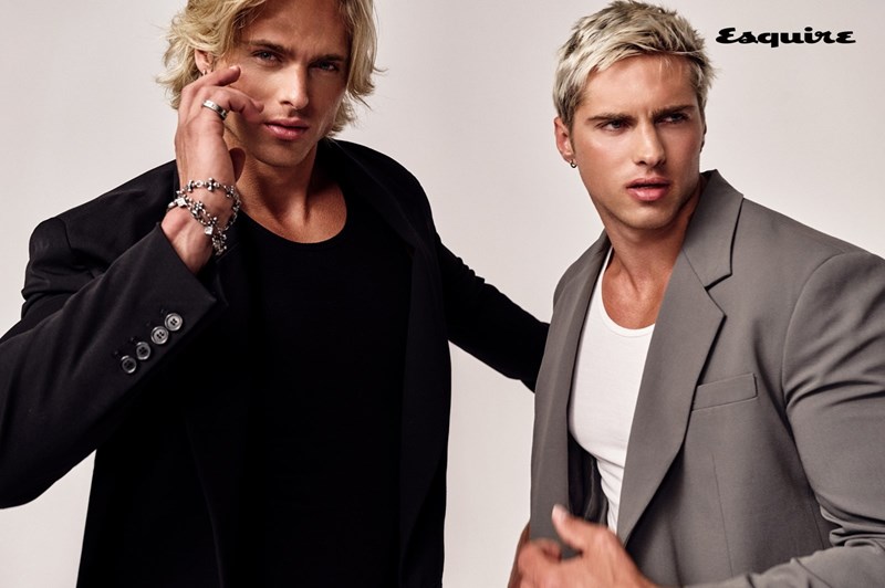 The Fagan Twins_Esquire Greece 7