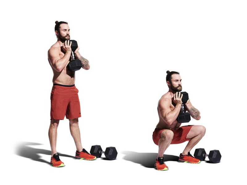 MAN WORKING OUT HIS LEGS