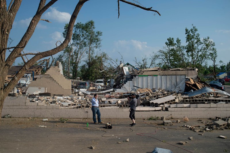 Ντέιτον Οχάιο ΗΠΑ ανεμοστρόβιλοι