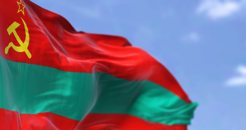 NATIONAL FLAF OF TRANSNISTRIA