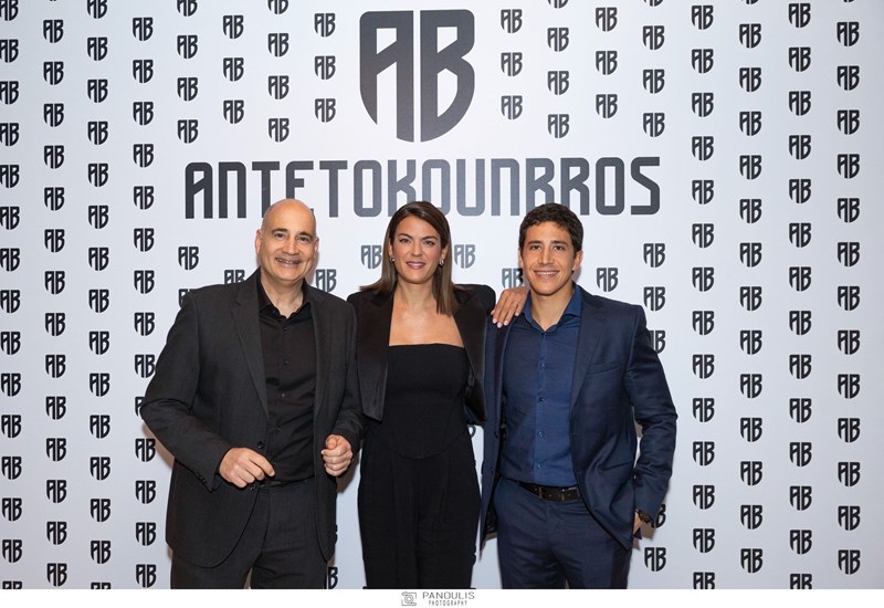 Αλέξης Χατζόπουλος (CEO VETO SA), Χριστίνα Βραχάλη, Ηλίας Χατζόπουλος (Business Development Manager VETO SA)