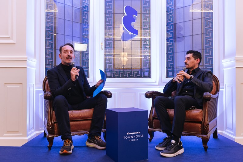 Esquire Townhouse Athens_Γιάννης Τσάκαλος και Αργύρης Πανταζάρας