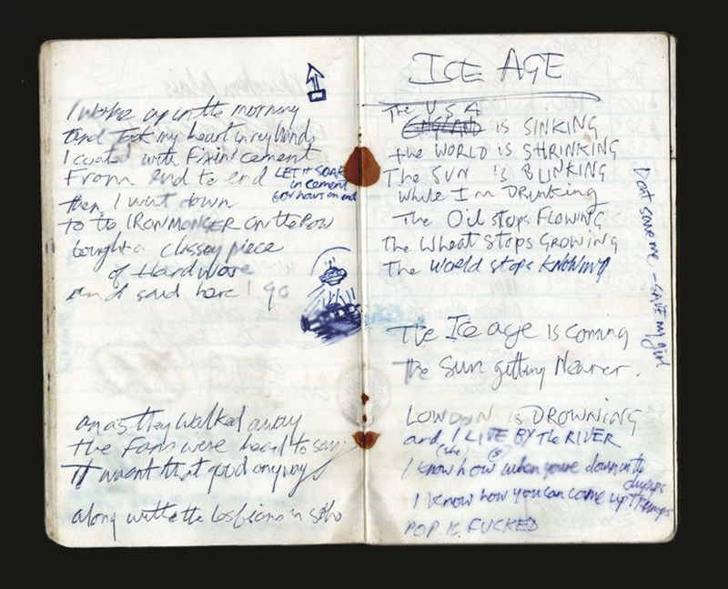 Mick Jones σημειωματάρια