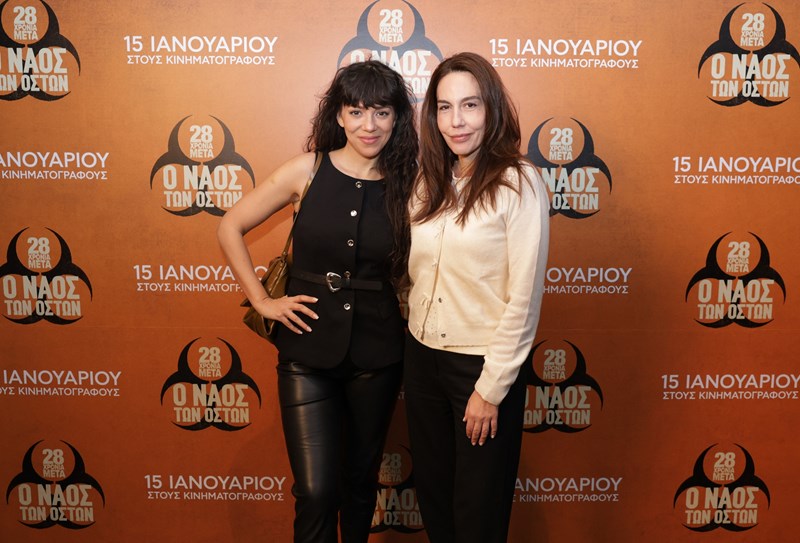 Η Αρχισυντάκτρια του Esquire Greece Ραφαέλλα Ράλλη και η Advertising Director του Αθηνοράματος Πέπη Κράλιοβιτς