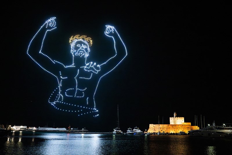 DRNS Drone Light Show