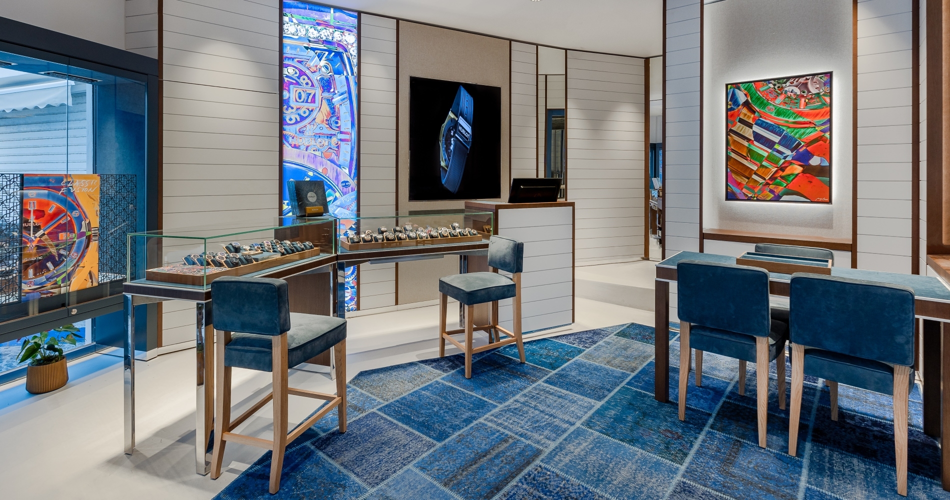 Ταξίδι στο χρόνο και τη Σαντορίνη με τα μοναδικά Hublot Classic Fusion Chronograph Santorini Boutique - εικόνα 1