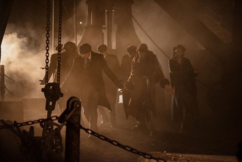 peaky blinders παρασκήνια από θεατρική παράσταση