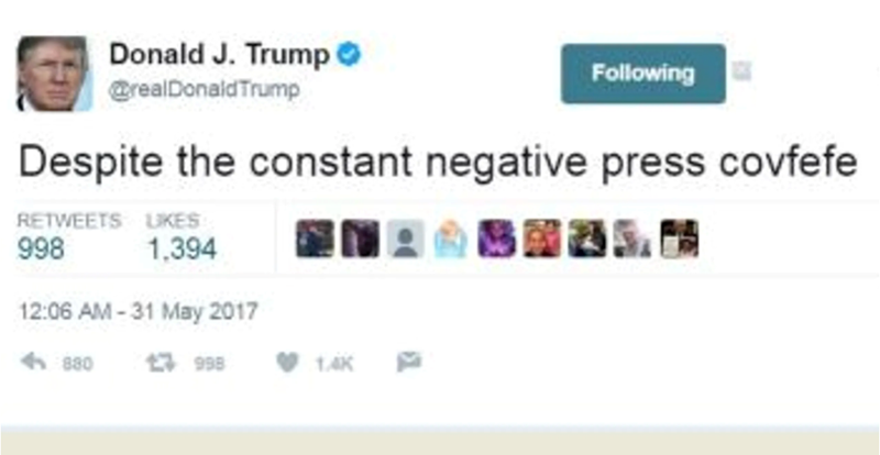 ΤΡΑΜΠ ΤΟΥΙΤ ΚΟΒΕΦΕ