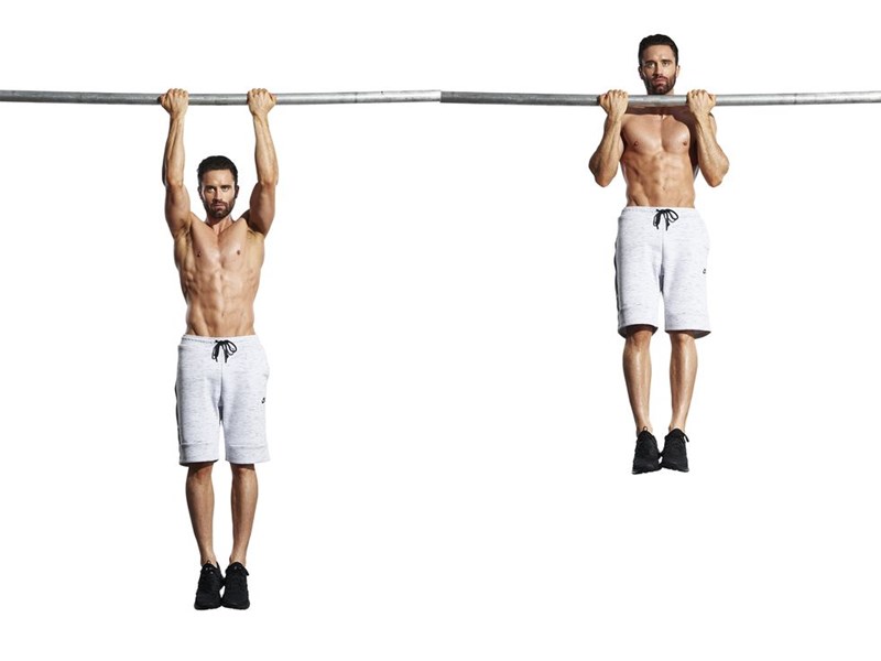 Έλξεις με κλειστή ανάποδη λαβή (Chin-ups)