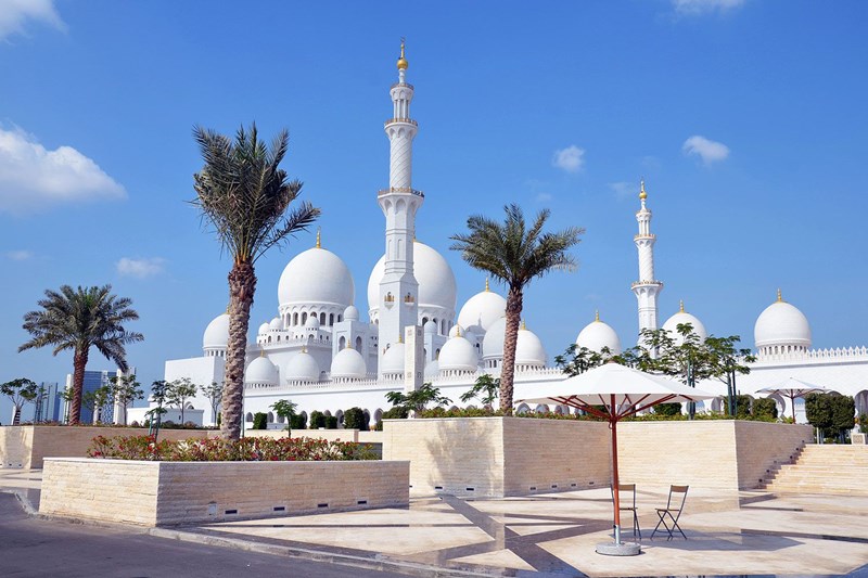 Το Μεγάλο Τέμενος του Σεΐχη Ζέιεντ Ηνωμένα Αραβικά Εμιράτα