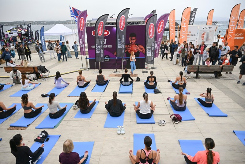 Το μάθημα Yoga στο Spetsathlon 2025