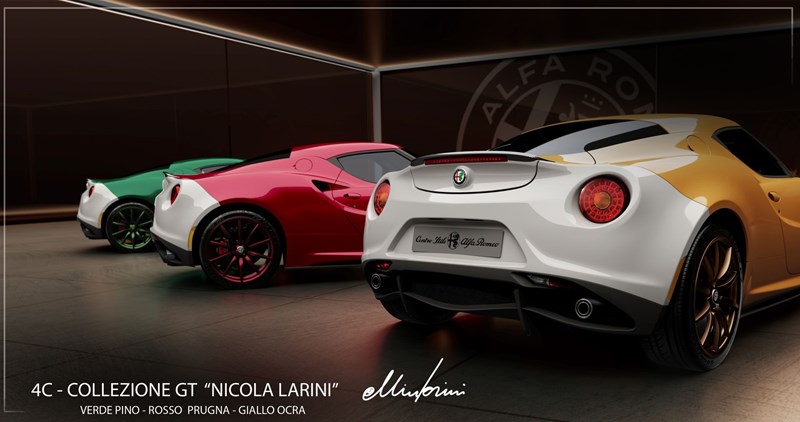 Alfa romeo 4C COLLEZIONE GT NICOLA LARINI