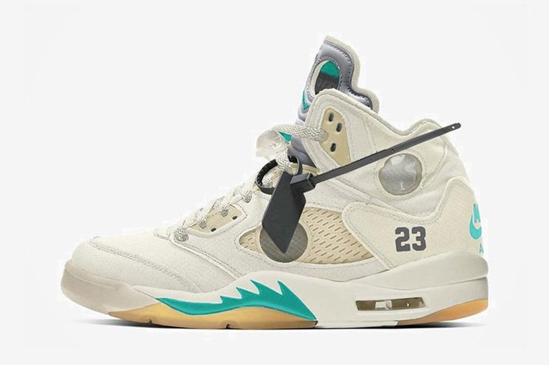Air Jordan 5 Off-White x Nike sneakers
