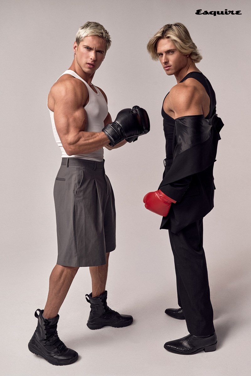The Fagan Twins_Esquire Greece 12