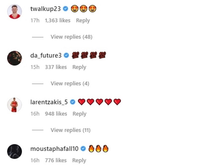 Οι συμπαίκτες του λατρεόυν τον Σάσα Βεζένκοφ