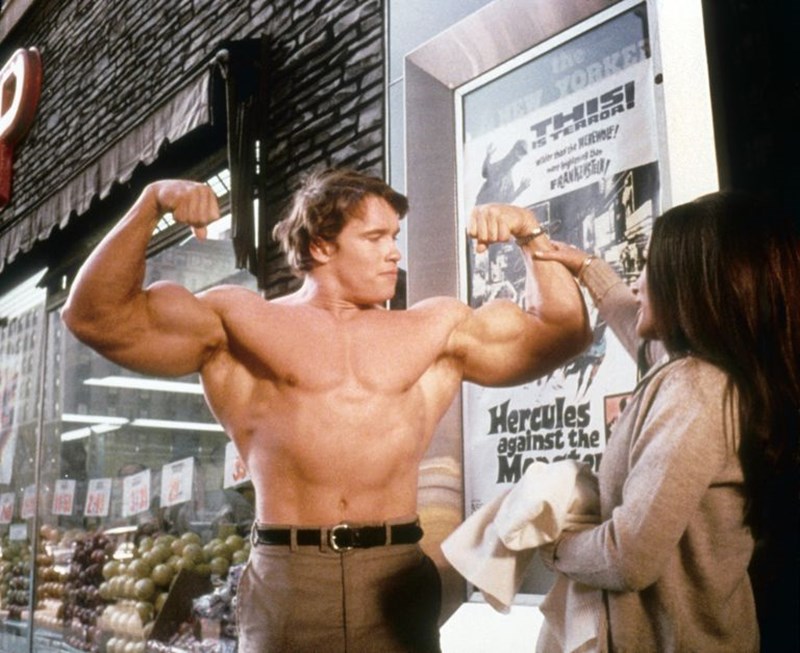 ARNOLD SCHWARZENEGGER AS HERCULES