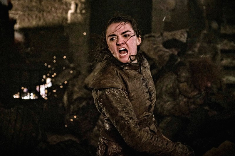 Arya Battle of Winterfell Game of Thrones