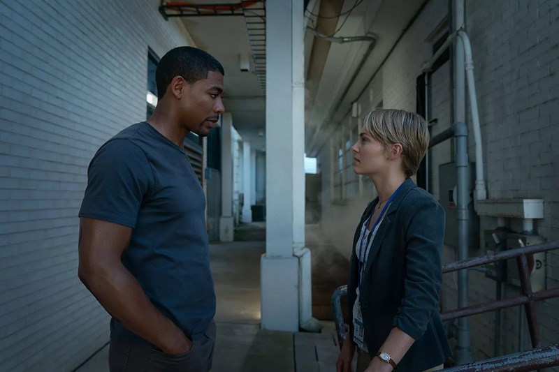 AnnaSophia Robb και Aaron Pierre στο Rebel Ridge