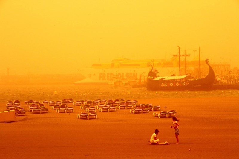 Κανάρια Νησιά Αμμοθύελλα Καλίμα 6