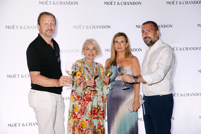 Cristiano Talassi General Manager Southern & Med Europe, Moët Hennessy, Τζόση Βιτζηλαίου, Communications Manager Αμβυξ, Μαργαρίτα Βενάρδου, Θοδωρής Χριστοδουλόπουλος