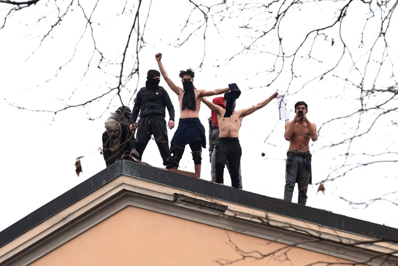 Φυλακές; Μιλάνο κορονοϊός