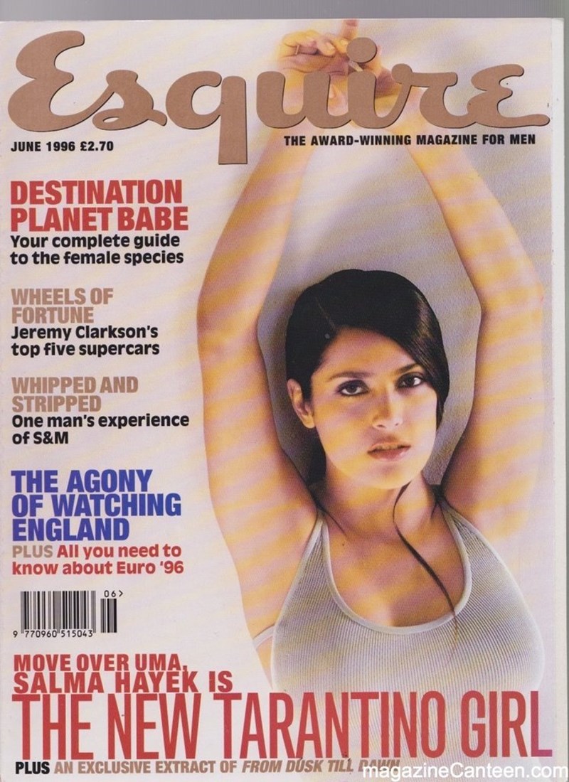 Σάλμα Χάγιεκ Esquire Εξώφυλλο