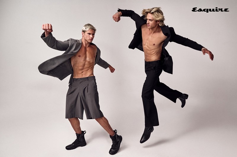 The Fagan Twins_Esquire Greece 17