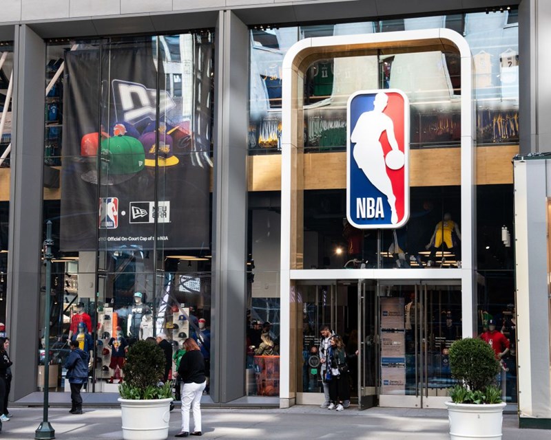 NBA STORE στο Μιλάνο