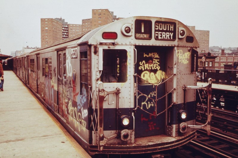 Βαγόνι μετρό Χάρλεμ Νέα Υόρκη