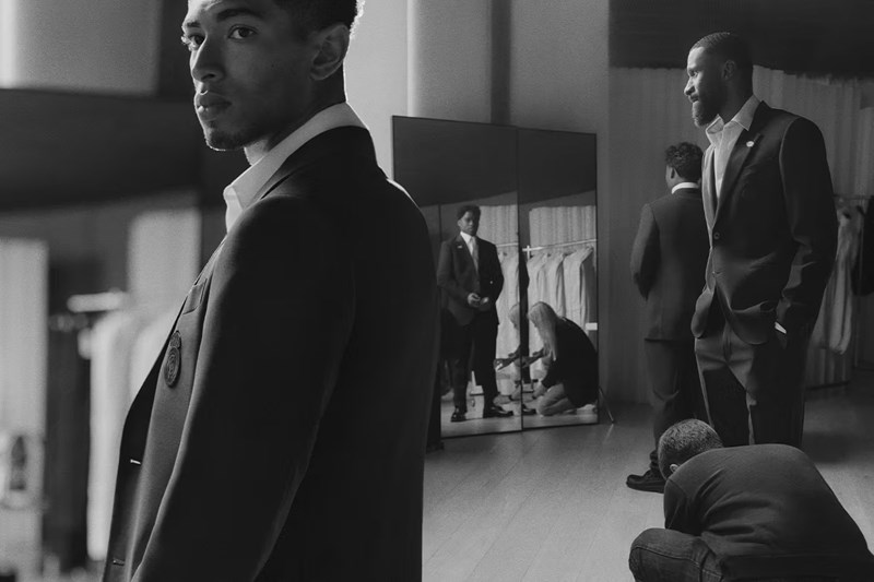 Ο Τζουντ Μπέλιγχαμ στη φωτογράφιση για τη Louis Vuitton.