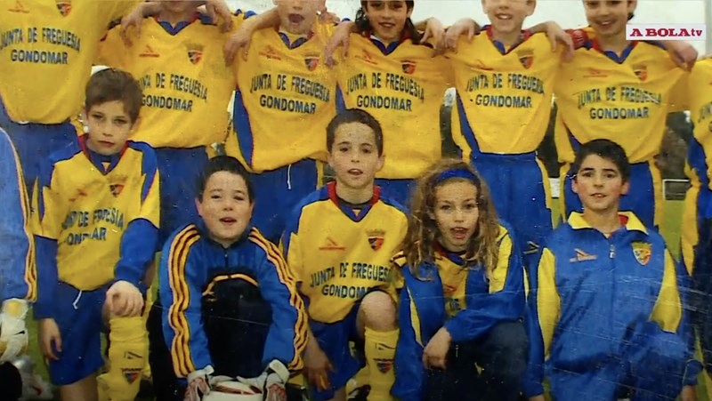 Ο Ντιόγκο Ζότα σε μικρή ηλικία