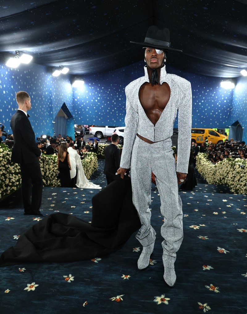 Ο Alton Mason στο Met Gala φορώντας BOSS