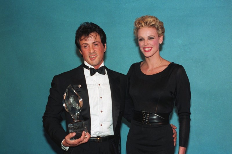 SYLVESTER STALLONE & BRIGITTE NIELSEN